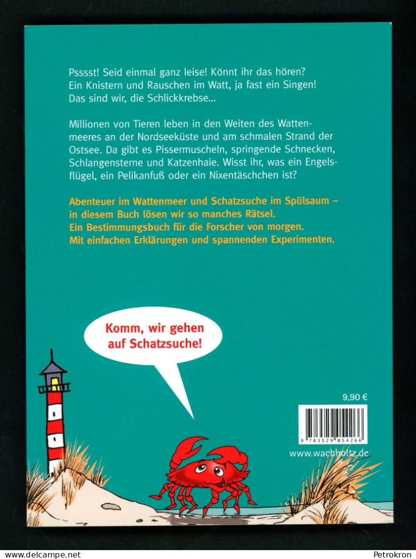 Frank Rudolph: Strandfunde Für Kids Sammeln Und Bestimmen Tiere Pflanzen An Ostsee Nordsee - Knowledge