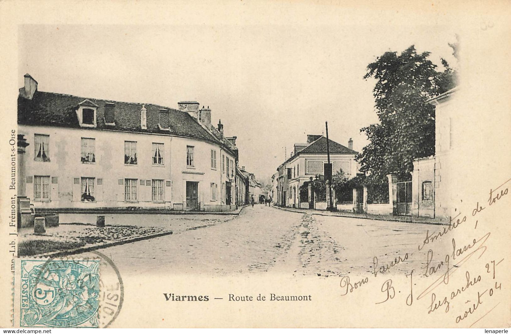 D5599 Viarmes Route De Beaumont - Viarmes