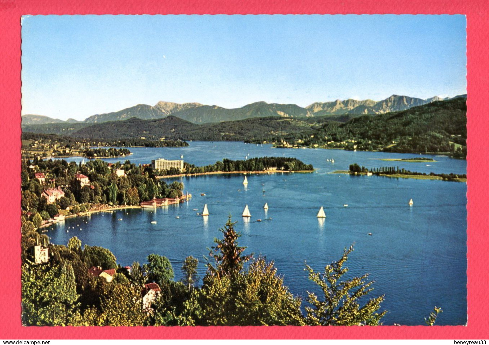 CP GRAND FORMAT 15 X 21 Cm (Réf FF: 909) PORTSCHACH AM WORTHERSEE  (AUTRICHE) - Pörtschach