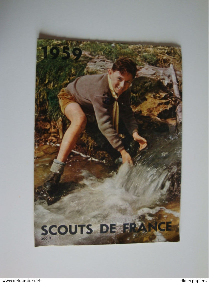 Scouts De France Calendrier 1959 Complet - Scoutisme