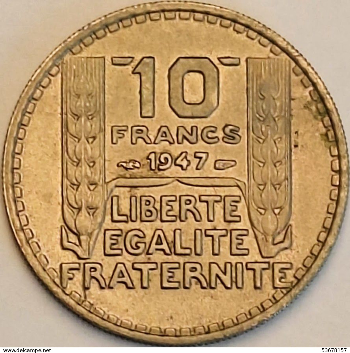 France - 10 Francs 1947, KM# 909.1 (#4141) - 10 Francs