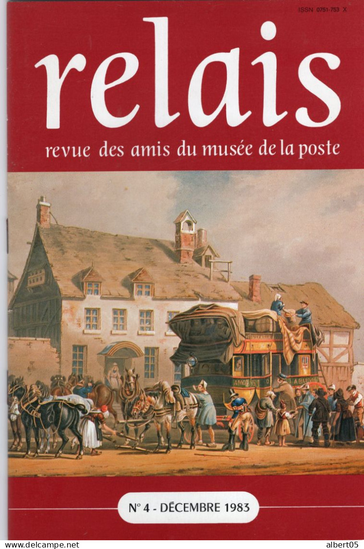 Relais N° 2 Juin 1983 Revue Des Amis Du Musée De  La Poste - Avec Sommaire - .Aviation Postale - Cycliste............... - Filatelia E Storia Postale