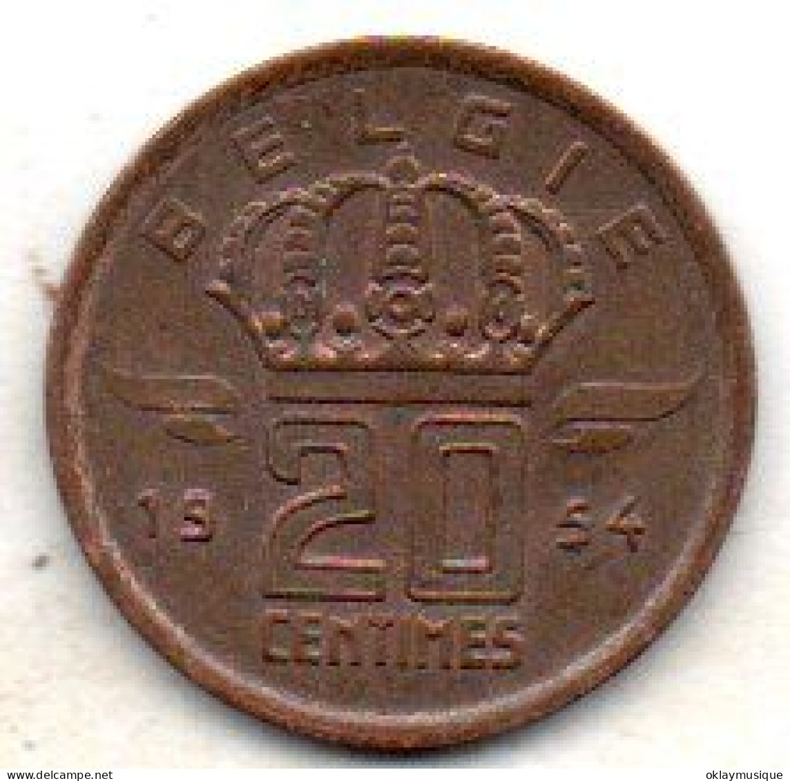 20 Centimes 1954 - 20 Cent