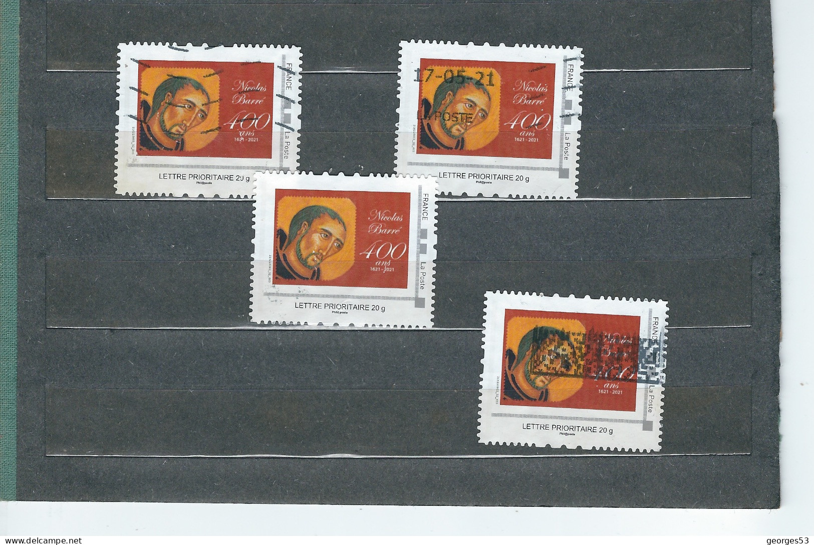 FRANCE  Lot De 4  : N° Format Horizontal Lettre Prioritaire   VT - Andere & Zonder Classificatie