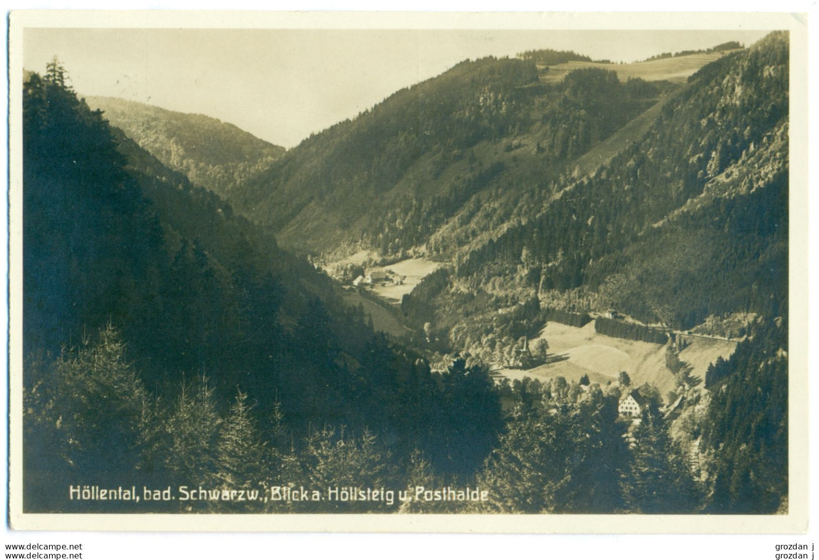 SPRING-CLEANING LOT (6 POSTCARDS), Höllental, Germany