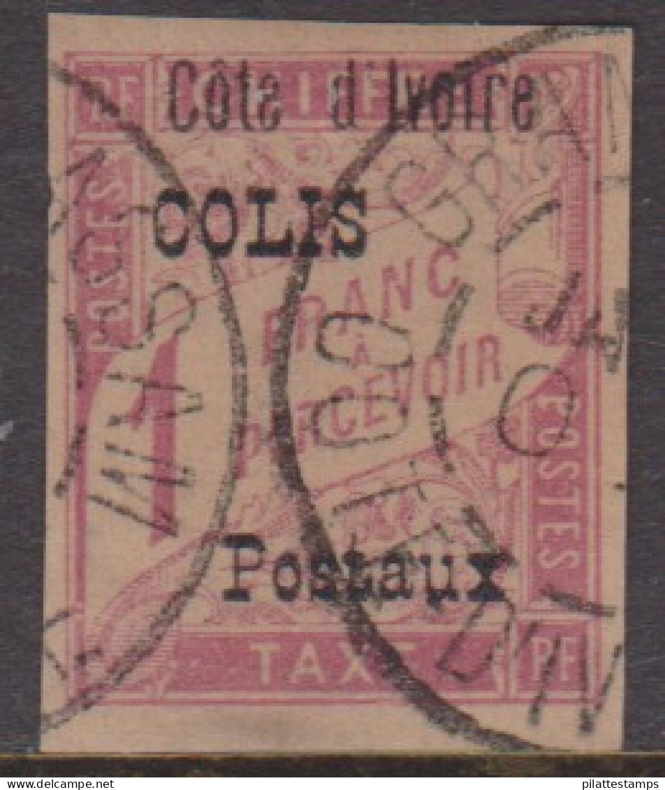 Côte D'ivoire Colis Postal  2 Obl - Other & Unclassified