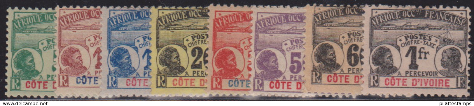 Côte D'ivoire Taxe  1/8* - Other & Unclassified