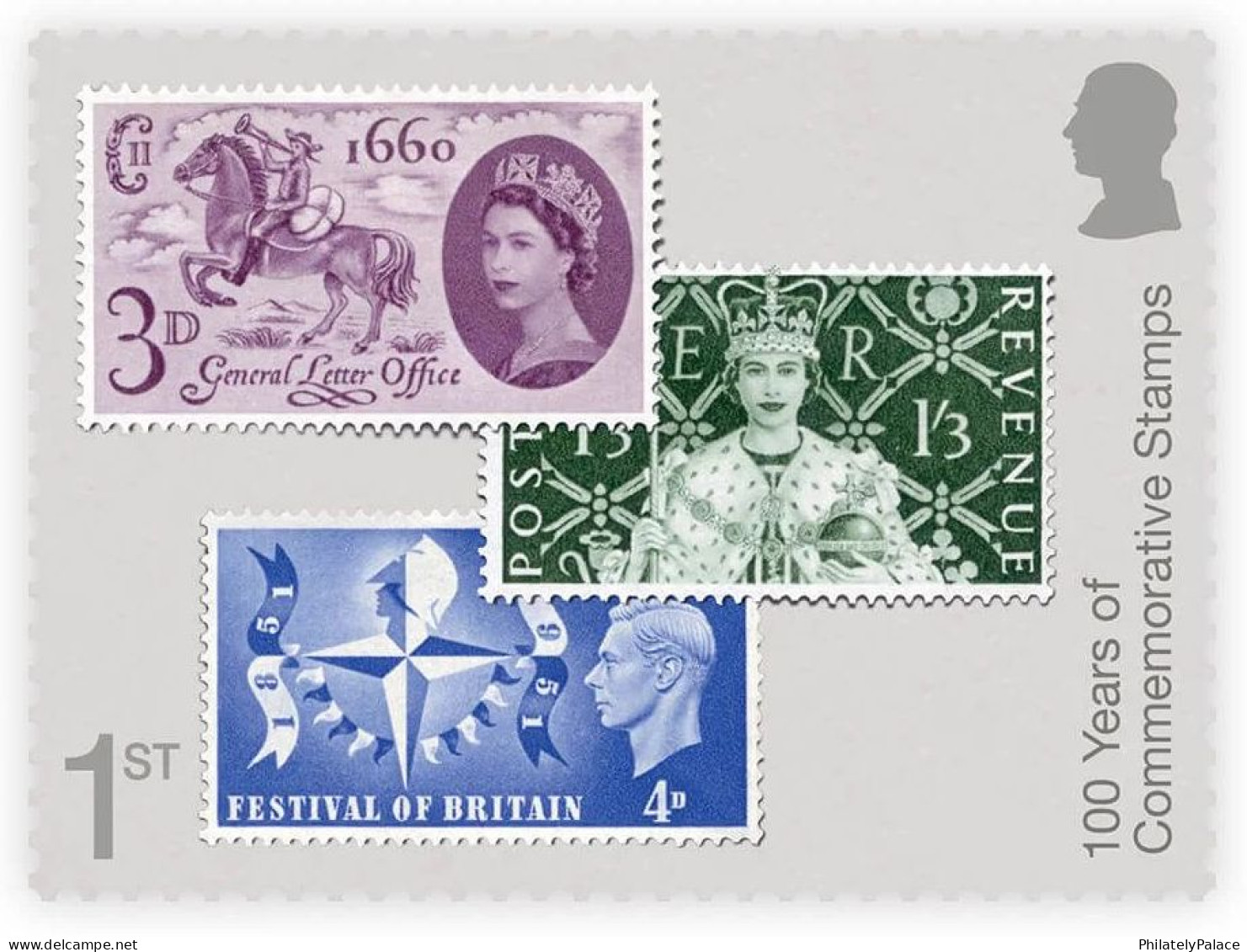 Great Britain (UK) New 2024 ,Stamp On Stamp, Lion,Queen,Butterfly,Flower,Music,Presentation Pack, Set Of 10, MNH (**) - Ungebraucht