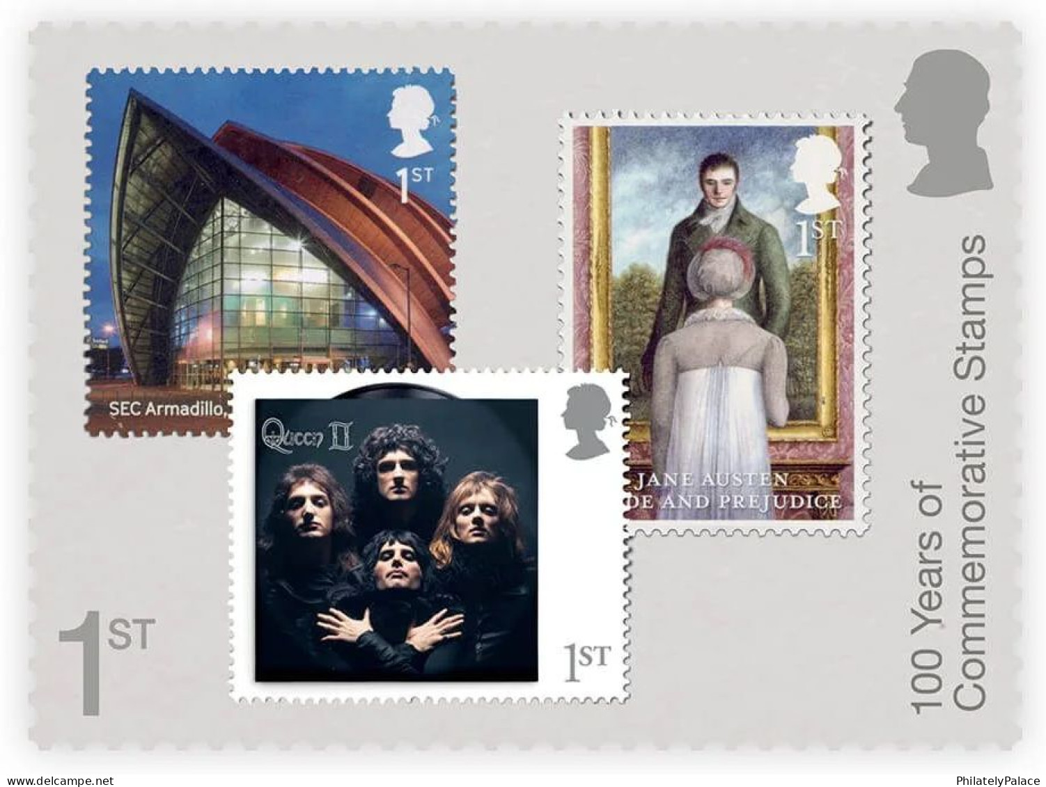 Great Britain (UK) New 2024 ,Stamp on Stamp, Lion,Queen,Butterfly,Flower,Music,Architecture, FDC Cover+ Brochure (**)