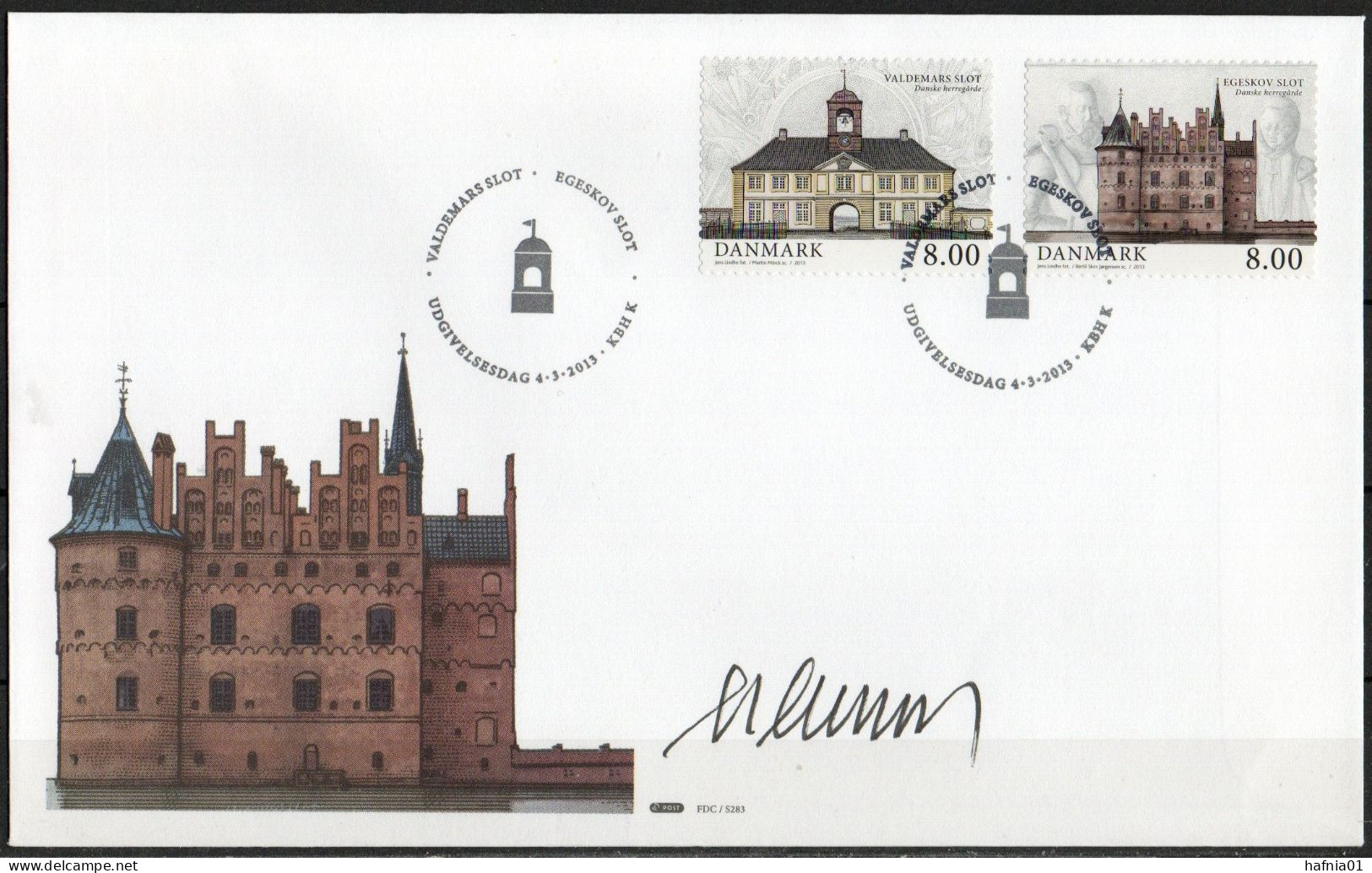 Martin Mörck. Estates. Michel 1735 A - 1736 A FDC. Signed. - FDC