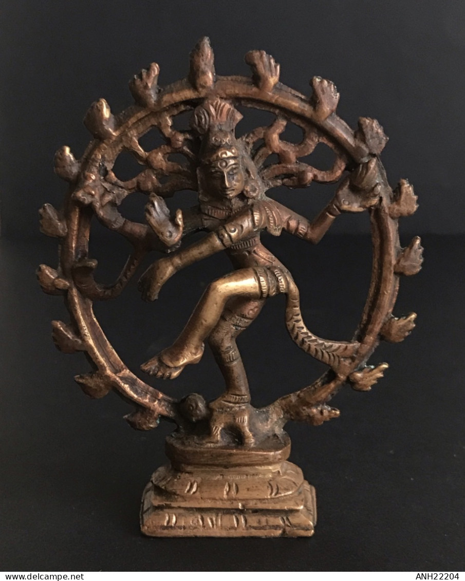 Magnifique Statuette De Shiva Nataraja,  Dieu De La Danse - Asian Art