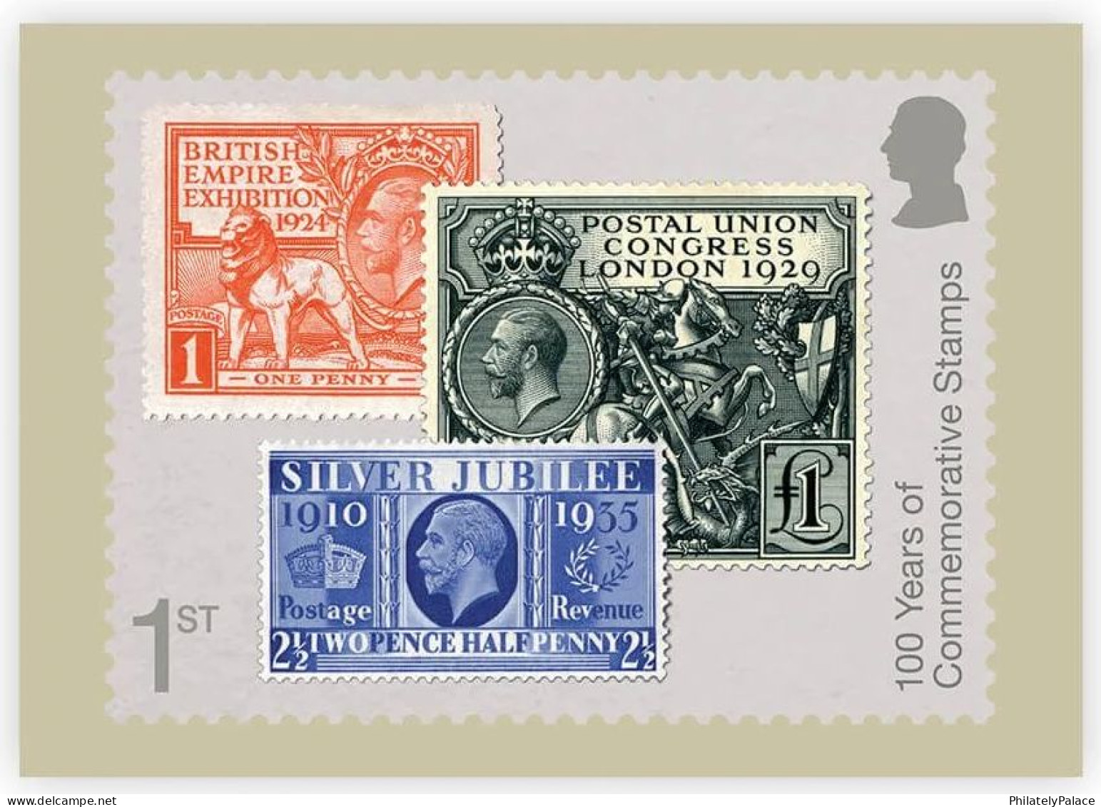 Great Britain (UK) New 2024 ,Stamp On Stamp, Lion,Queen,Butterfly,Flower,Music,Architecture, Set Of 10, Postcards (**) - Unused Stamps