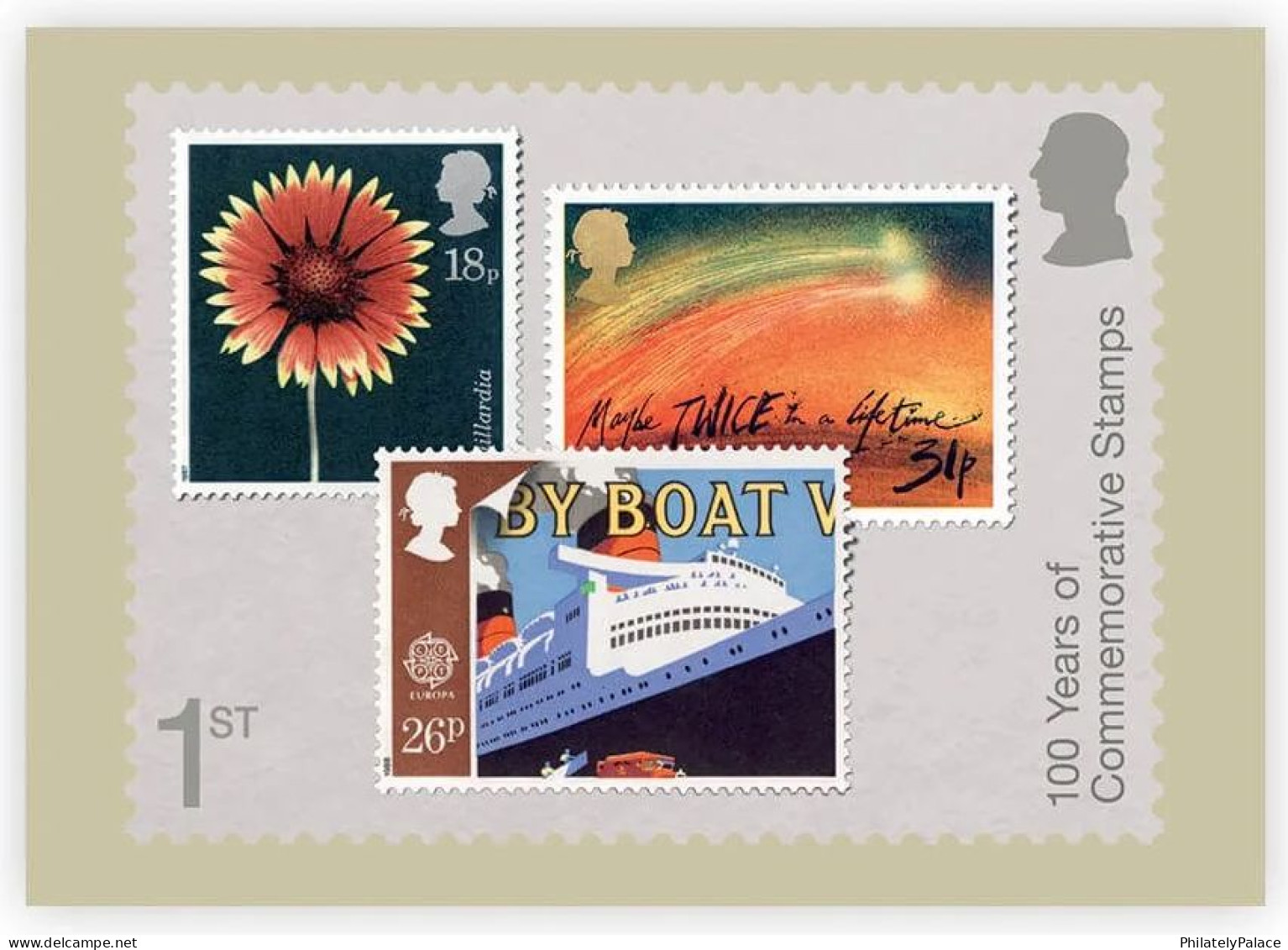 Great Britain (UK) New 2024 ,Stamp on Stamp, Lion,Queen,Butterfly,Flower,Music,Architecture, Set of 10, Postcards (**)