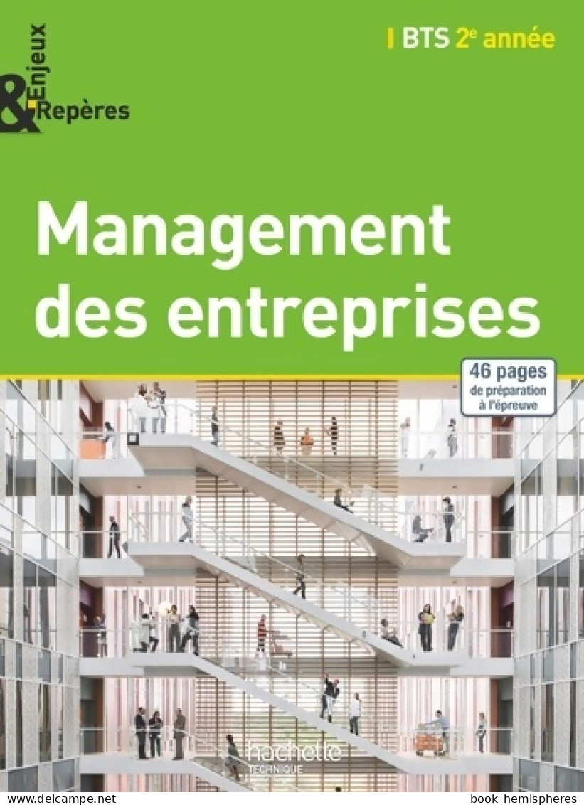 Enjeux Et Repères Management Des Entreprises BTS 2e Année - Livre élève - Ed. 2015 (2015) De Jean- - 18 Ans Et Plus