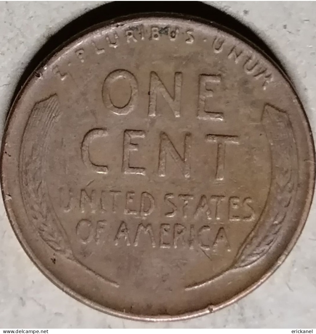 USA 1 CENT 1947 - 1909-1958: Lincoln, Wheat Ears Reverse