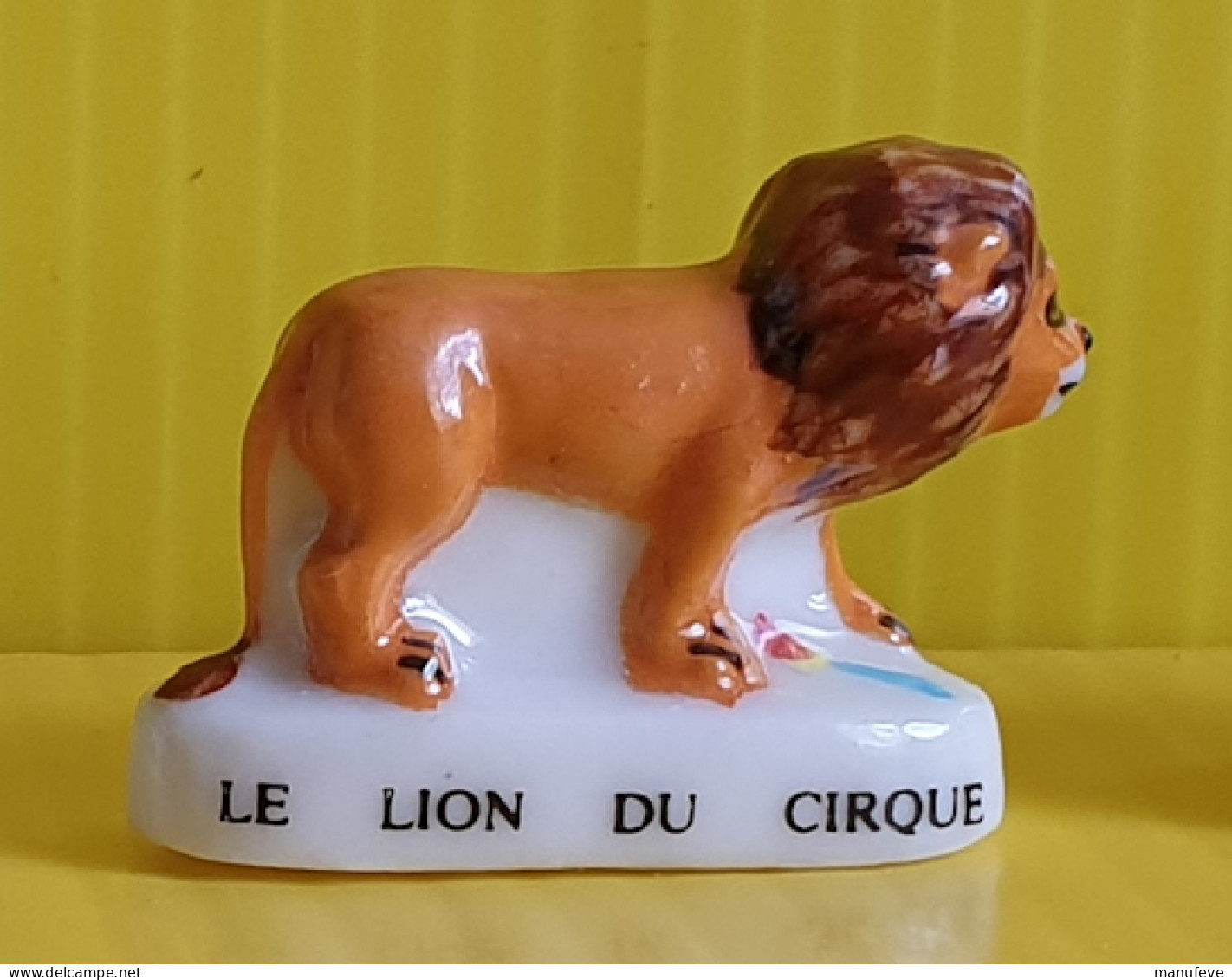 Fève  - Les Gladiateurs -  Le Lion Du Cirque - Animaux