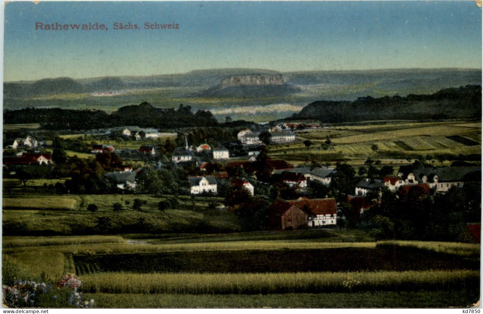 Rathewalde Sächs. Schweiz - Hohnstein (Saechs. Schweiz)