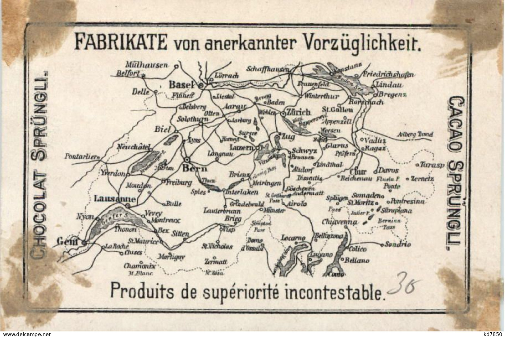 Pilatusbahn - Chocolat Sprüngli - Alpnach