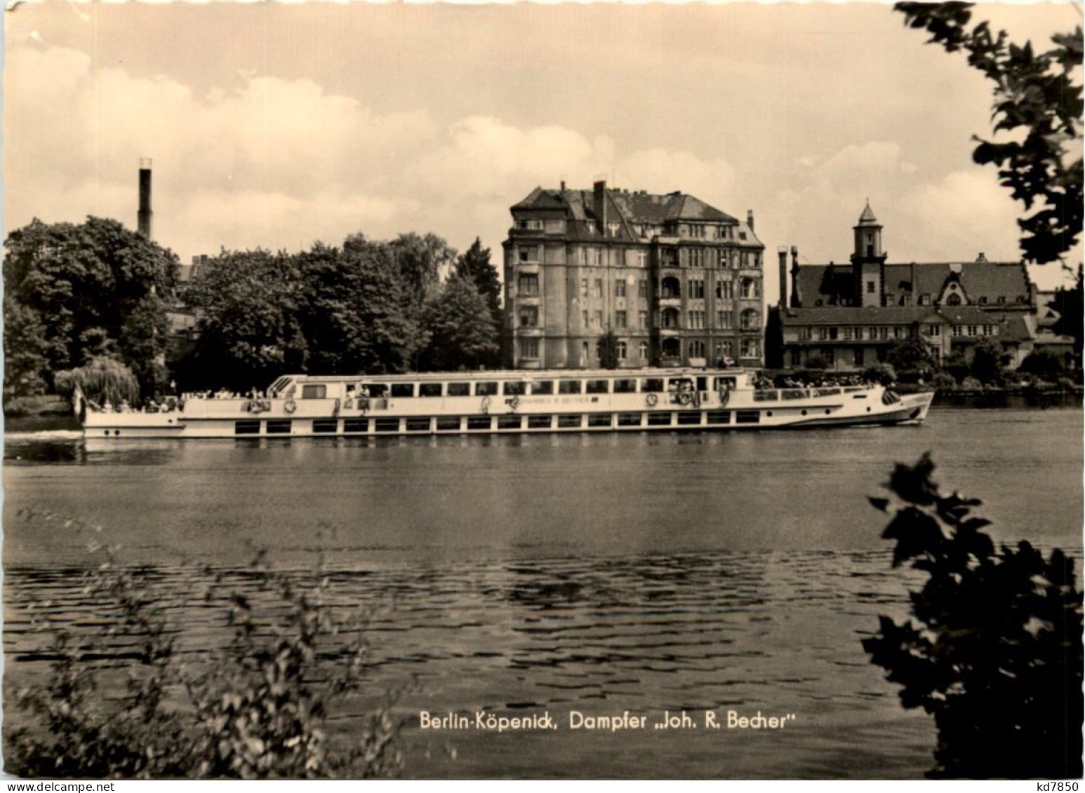 Berlin-Köpenick, Dampfer Joh. R. Becher - Koepenick