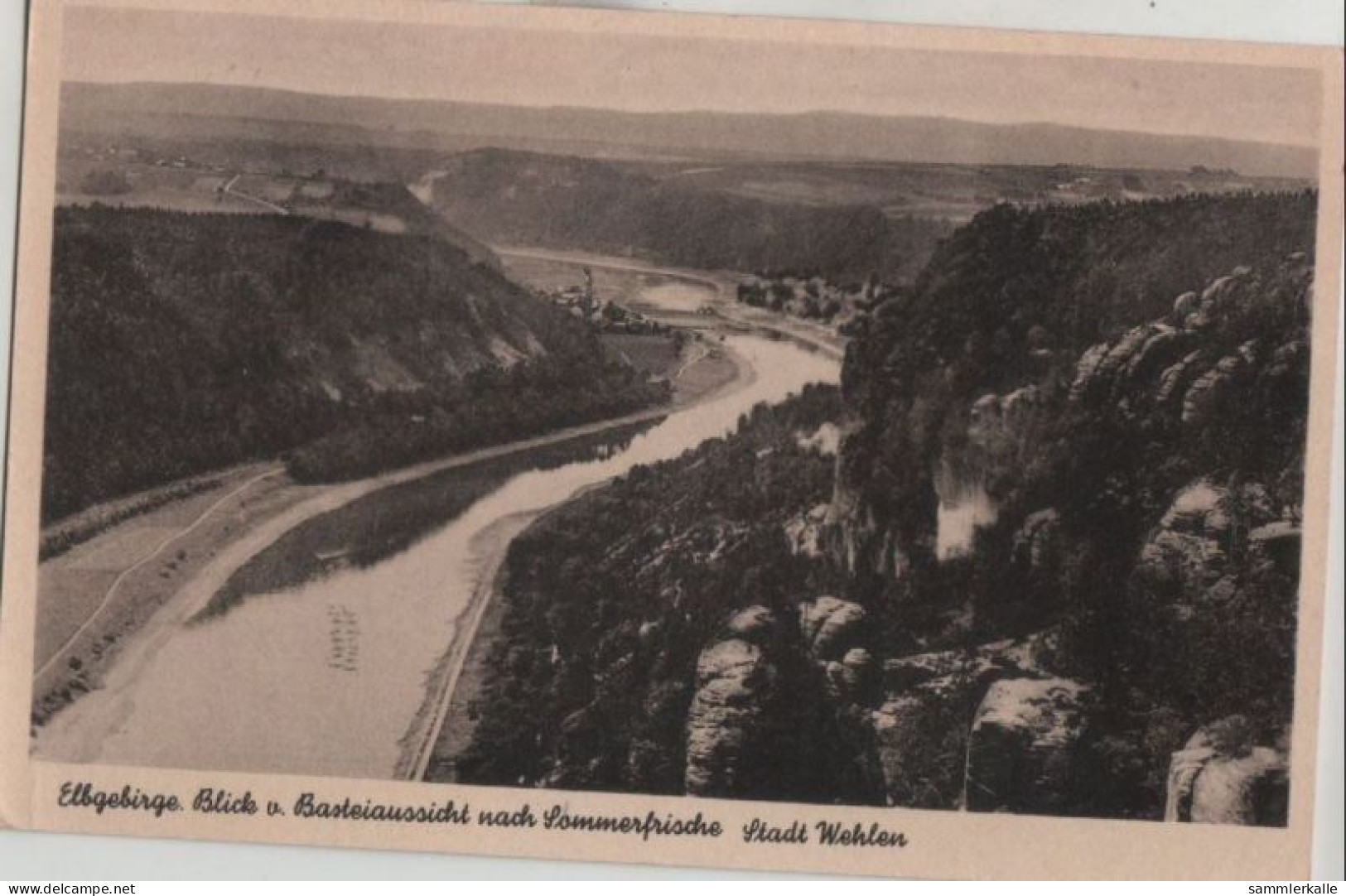 35871 - Wehlen - Blick Von Basteiaussicht - Ca. 1950 - Wehlen