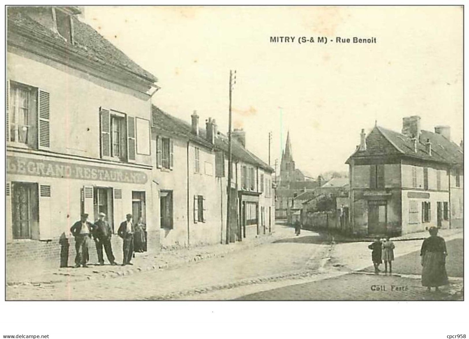 77.MITRY.n°71.RUE BENOIT.LEGRAND RESTAURANT - Mitry Mory