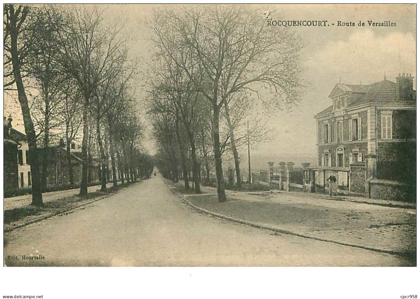 78.ROCQUENCOURT.n°13628.ROUTE DE VERSAILLES - Rocquencourt