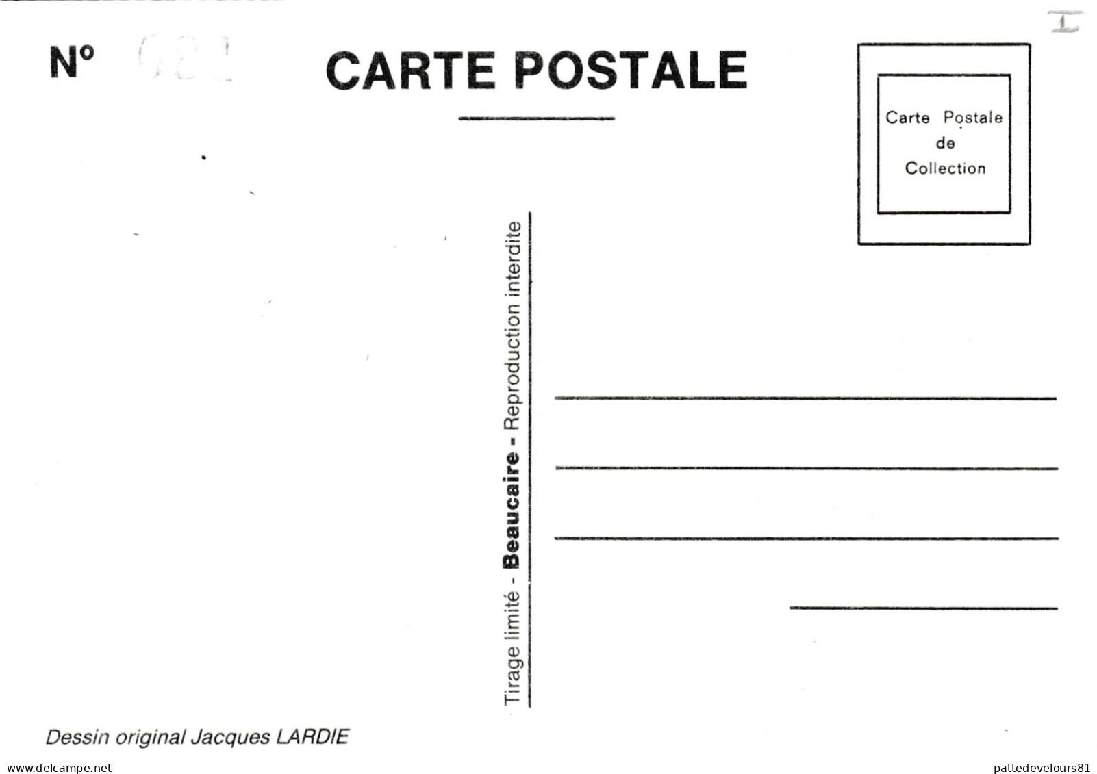 CPM Caricature Satirique Ovadia SOFFER Ambassadeur ISRAËL Juif Jewish Judaica Tirage Limité Illustrateur LARDIE - Lardie