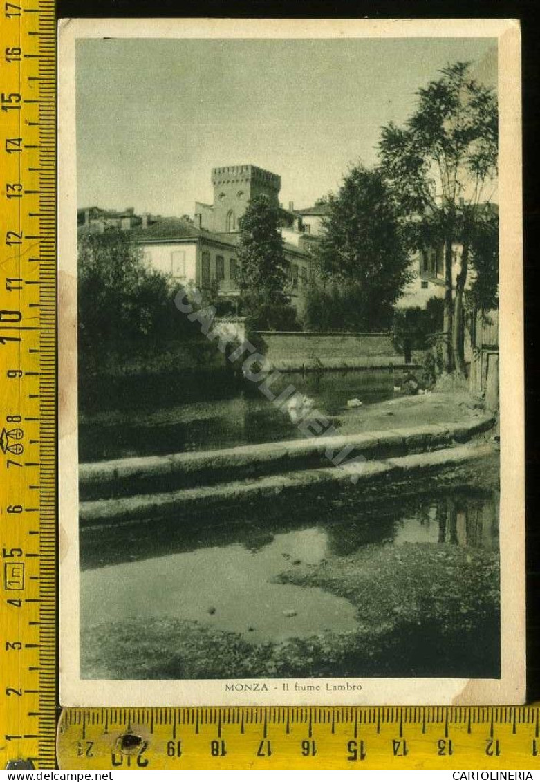 Monza Città  Il Fiume Lambro  - Monza