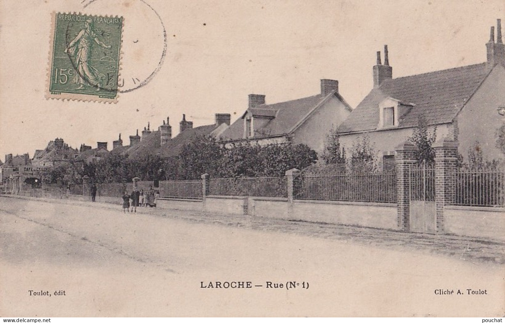 C9-89) LAROCHE (YONNE) RUE N° 1 - ANIMEE    - Laroche Saint Cydroine