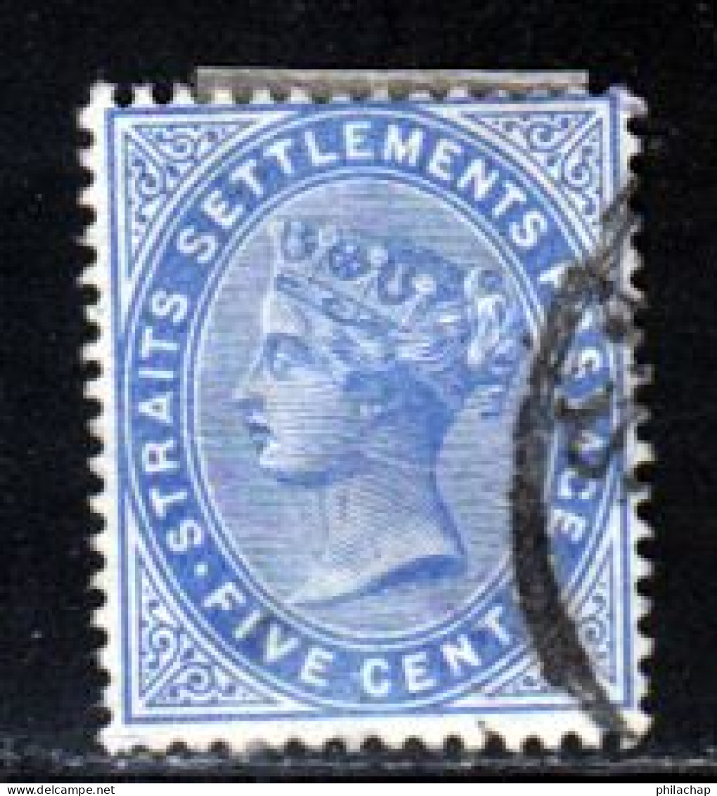 Malacca 1882 Yvert 35 (o) B Oblitere(s) - Straits Settlements