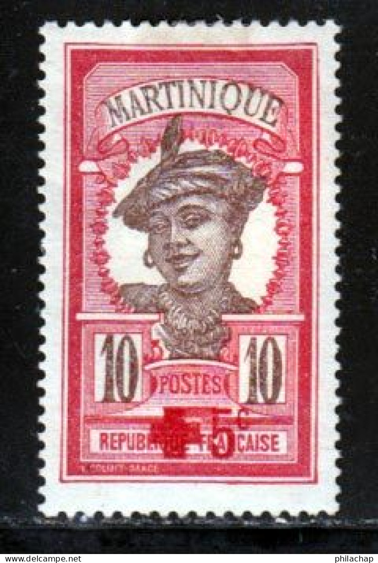 Martinique 1915 Yvert 82 (*) TB Neuf Sans Gomme - Ungebraucht
