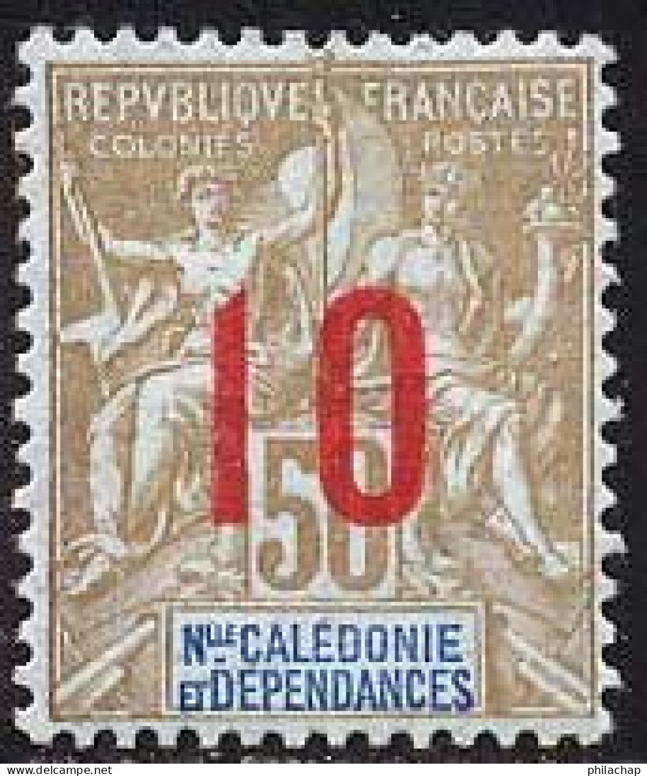 Nouvelle-Caledonie 1912 Yvert 109 * TB Charniere(s) - Unused Stamps