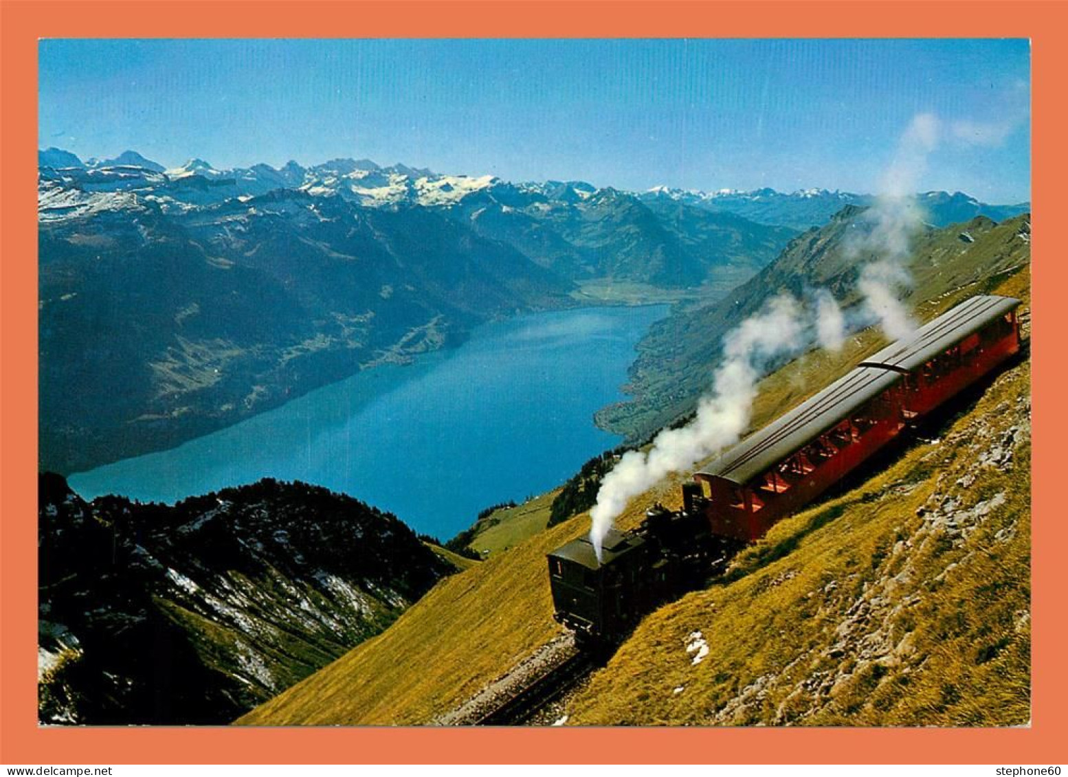 A622 / 313 Suisse Brienz Rothorn Bahn Auf Talfahrt - Brienz