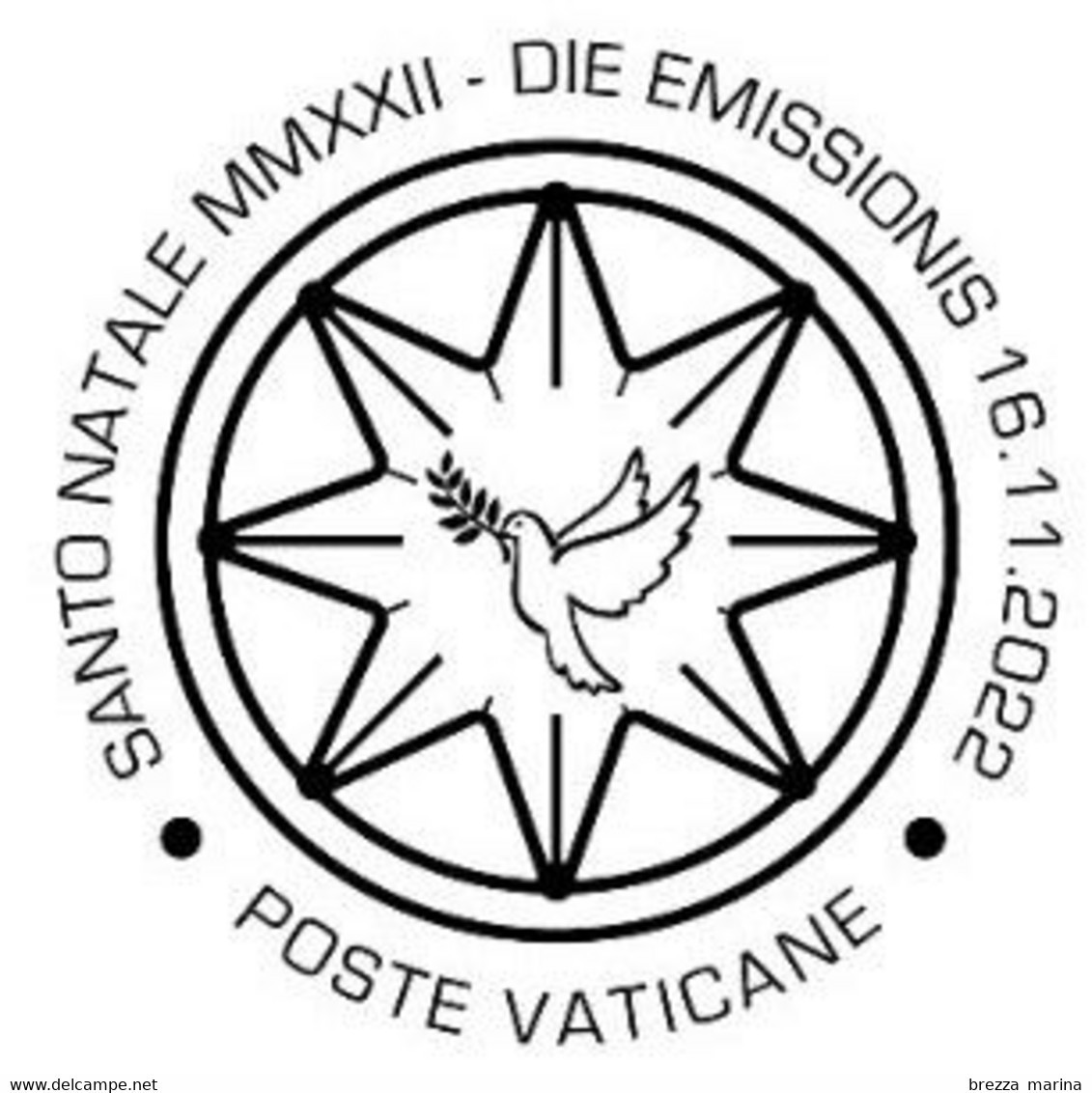 VATICANO - Usato - 2022 - Santo Natale MMXXII – Pastorello - 1.20 - Oblitérés