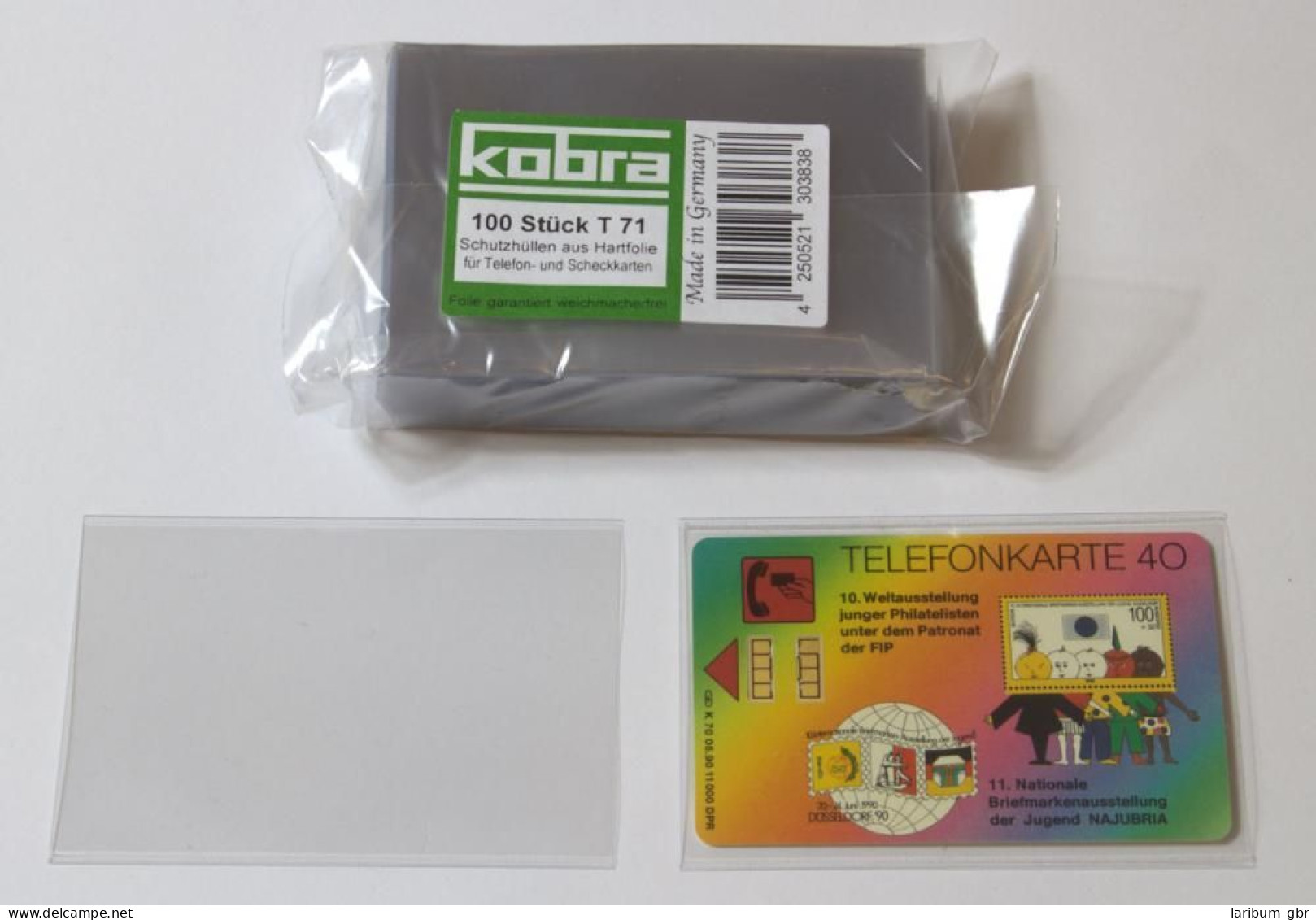 KOBRA T71 Schutzhüllen: Briefe, AK 56 X 88 Mm Hartfolie (100 Stück) #K-T71 - Enveloppes Transparentes