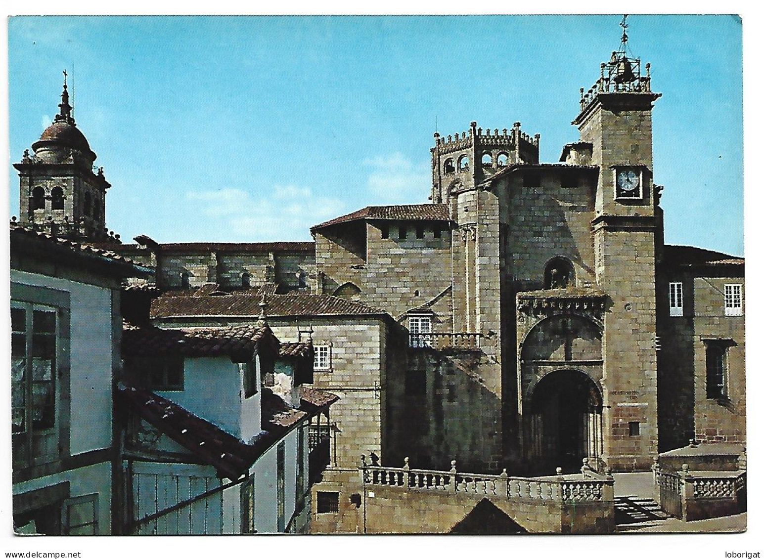 CATEDRAL, FACHADA SUR / CATHEDRAL, SOUTHERN FAÇADE / CATHEDRALE, FAÇADE SUD.-  ORENSE - GALICIA.- ( ESPAÑA ) - Orense