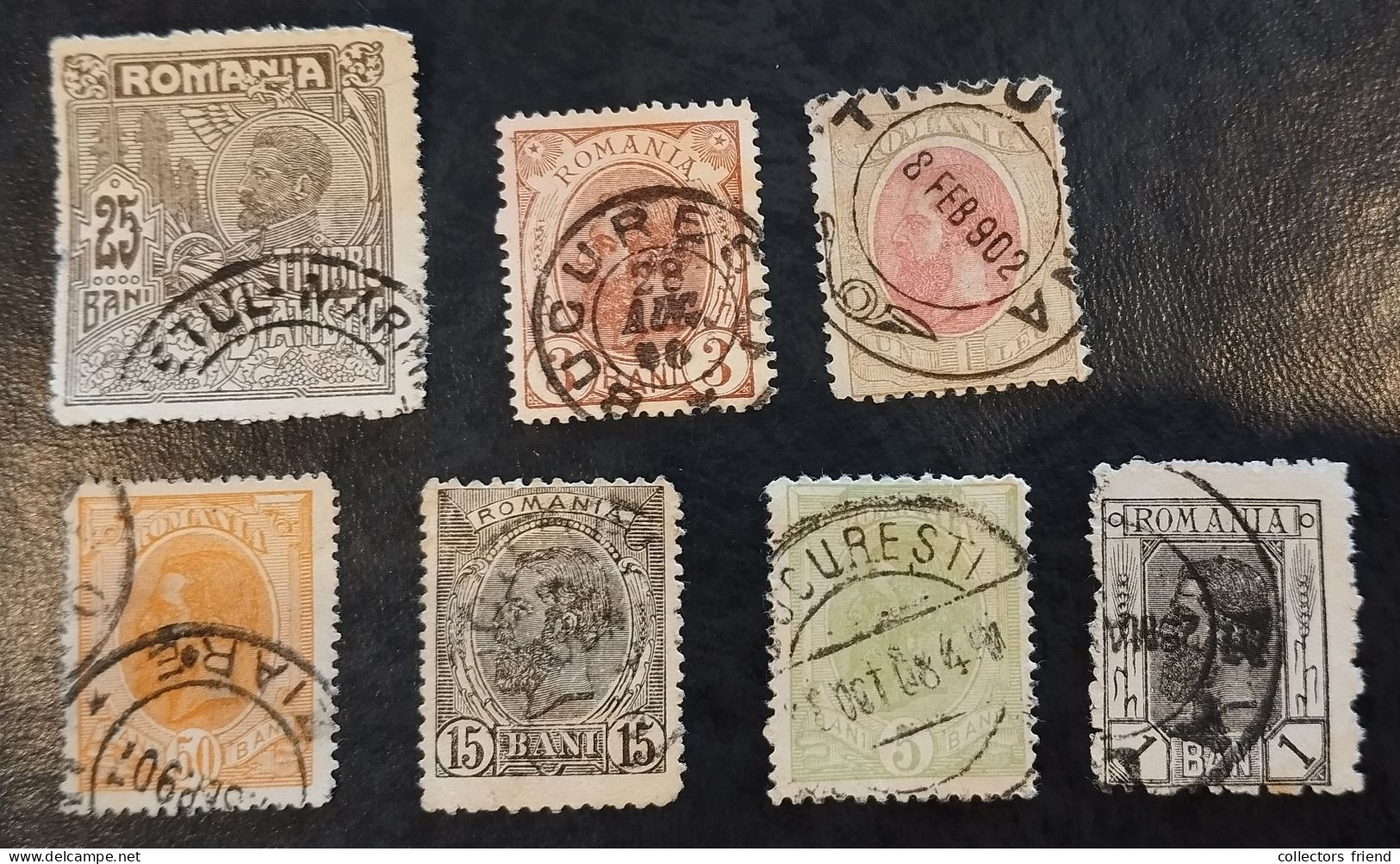 Romania Romana Rumänien - 7 Different Old Stamps - Used - Autres & Non Classés