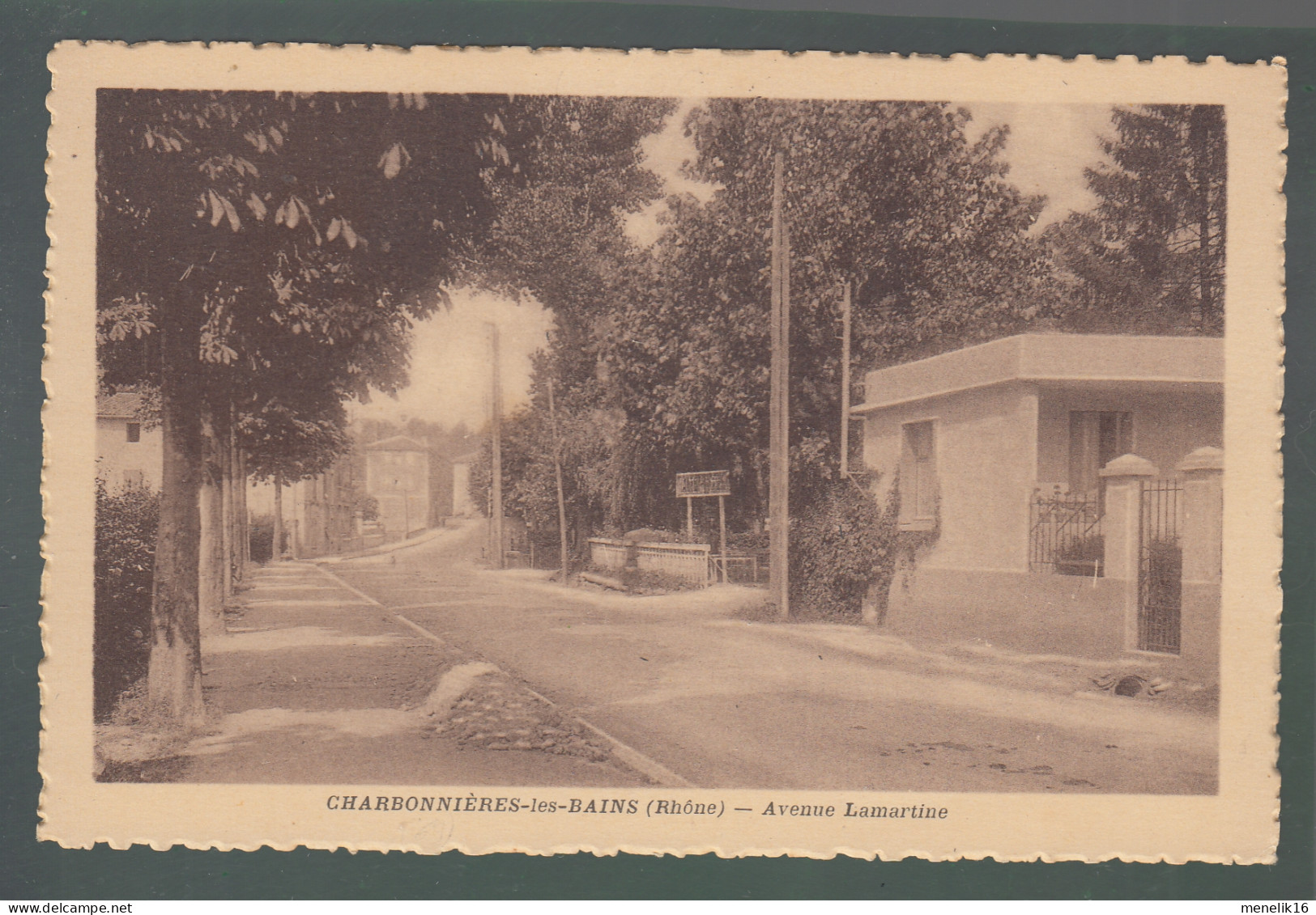 CP - 69 - Charbonnières-les-Bains - Avenue Lamartine - Charbonniere Les Bains