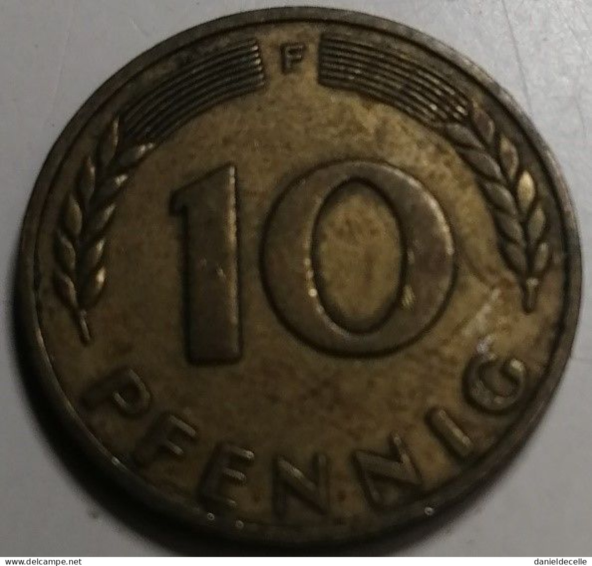 10 Pfennig RFA 1949 F (Stuttgart) - 10 Pfennig