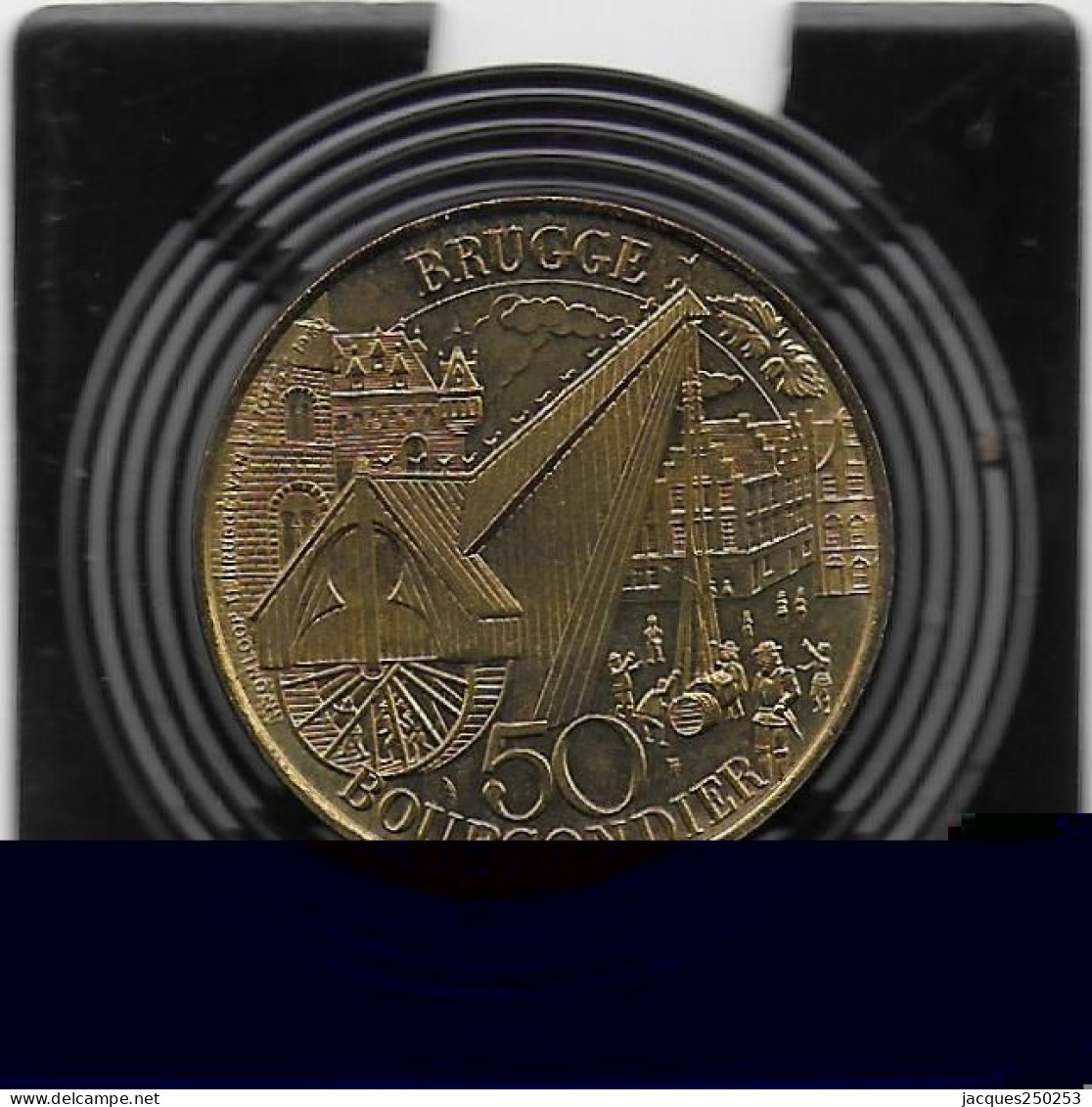 50 BOURGONDIER 1982 BRUGGE - Gemeindemünzmarken