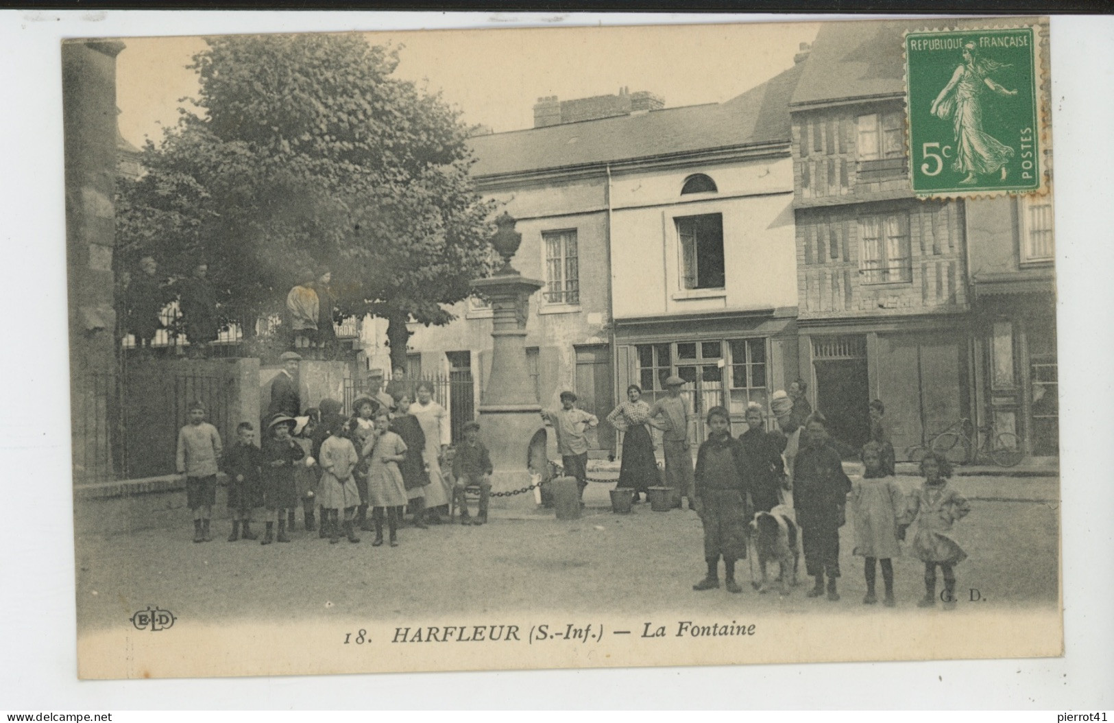 HARFLEUR - La Fontaine - Harfleur