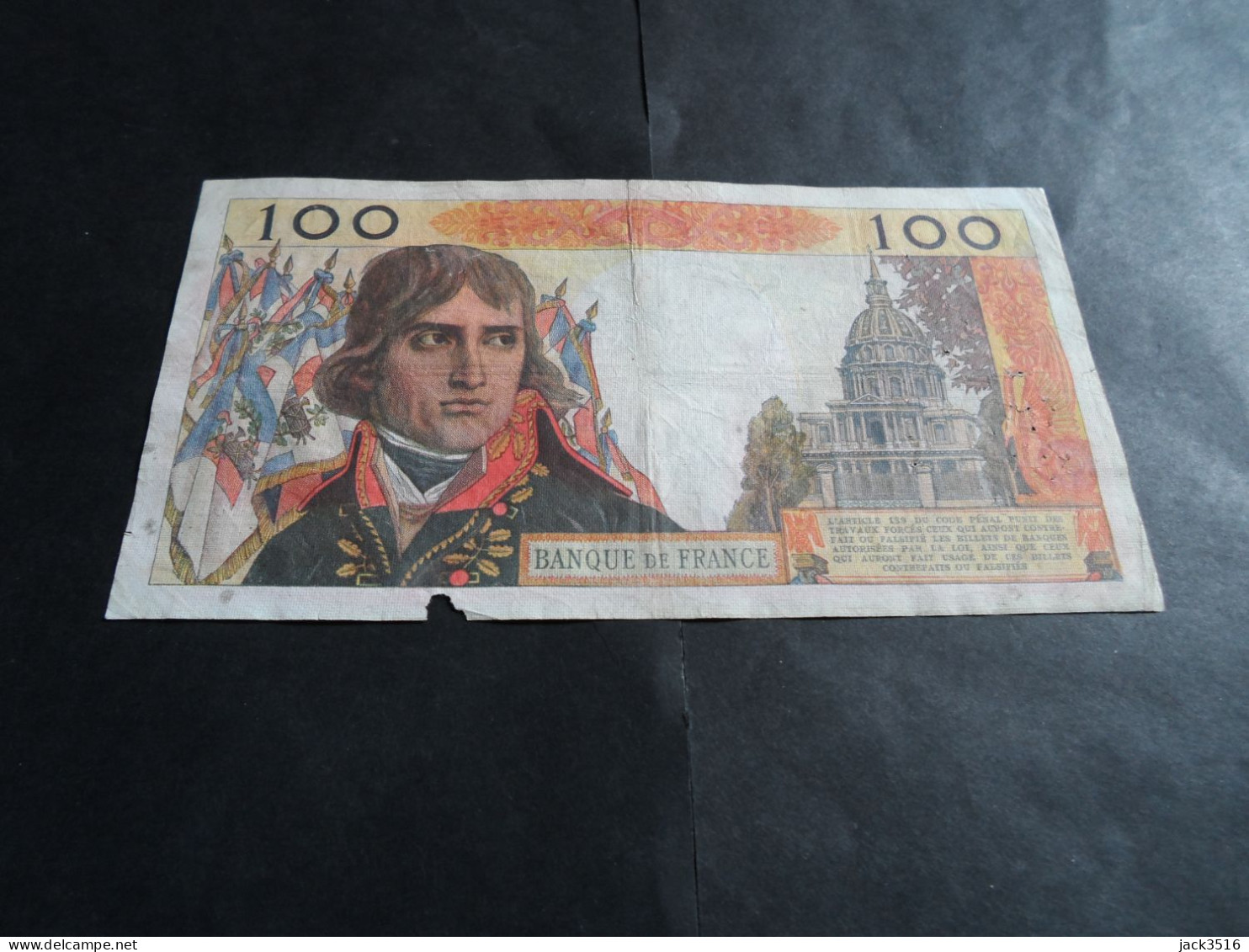 Billet 100 Francs Napoléon 1962 Q.151 - 100 NF 1959-1964 ''Bonaparte''