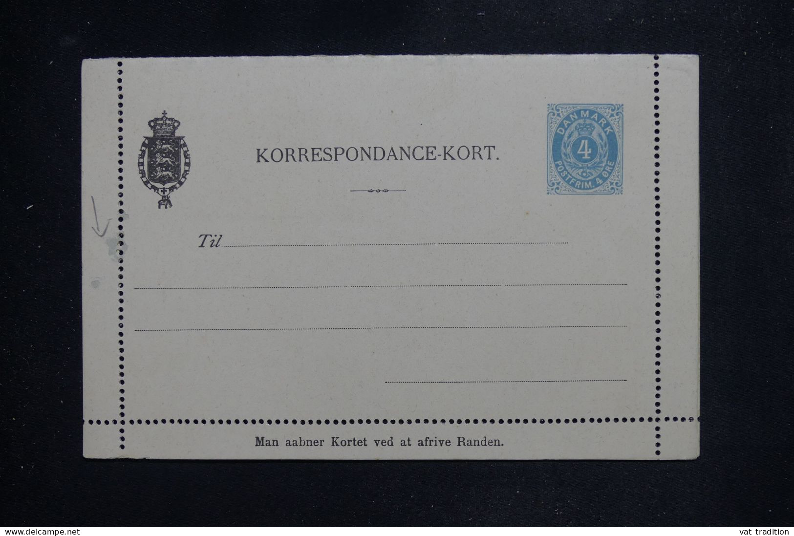 DANEMARK - Entier Postal Non Circulé  - L 151705 - Interi Postali