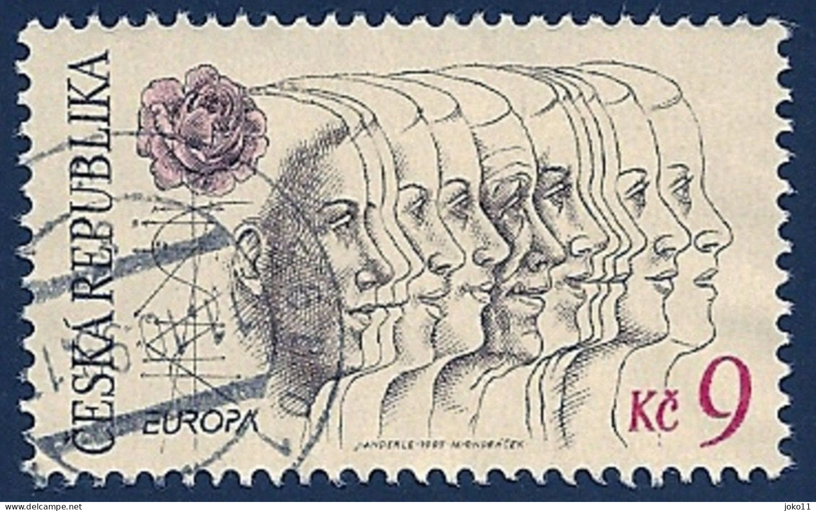 Tschechische Republik, 1995, Mi.-Nr. 76, Gestempelt - Usati