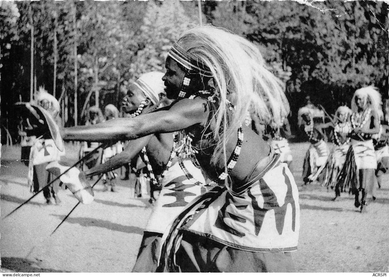 RUANDA URUNDI Danseurs WATUZI N Karanka 6(scan Recto-verso) MA176 - Ruanda-Burundi