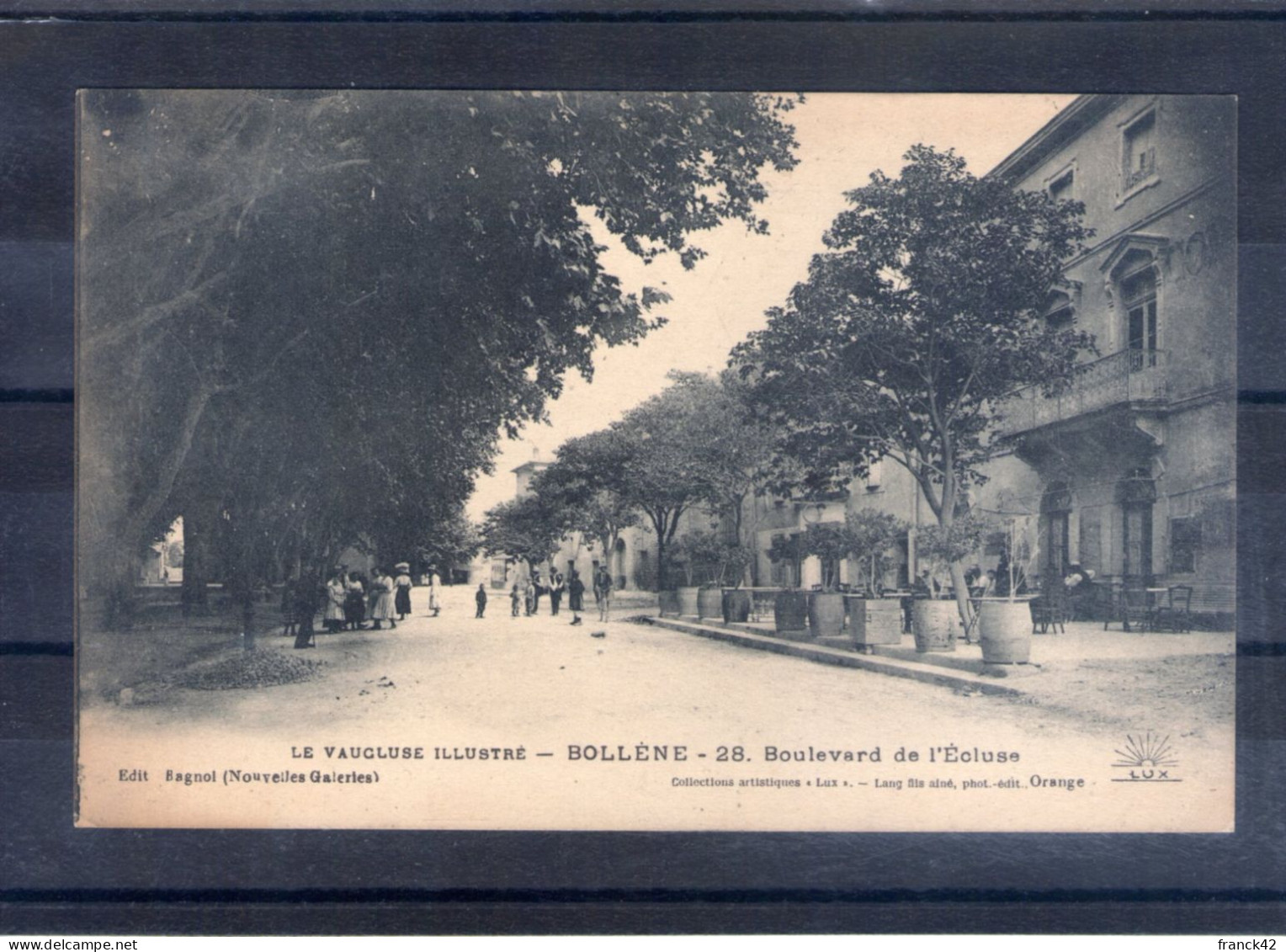 84. Bollene. Boulevard De L'écluse - Bollene