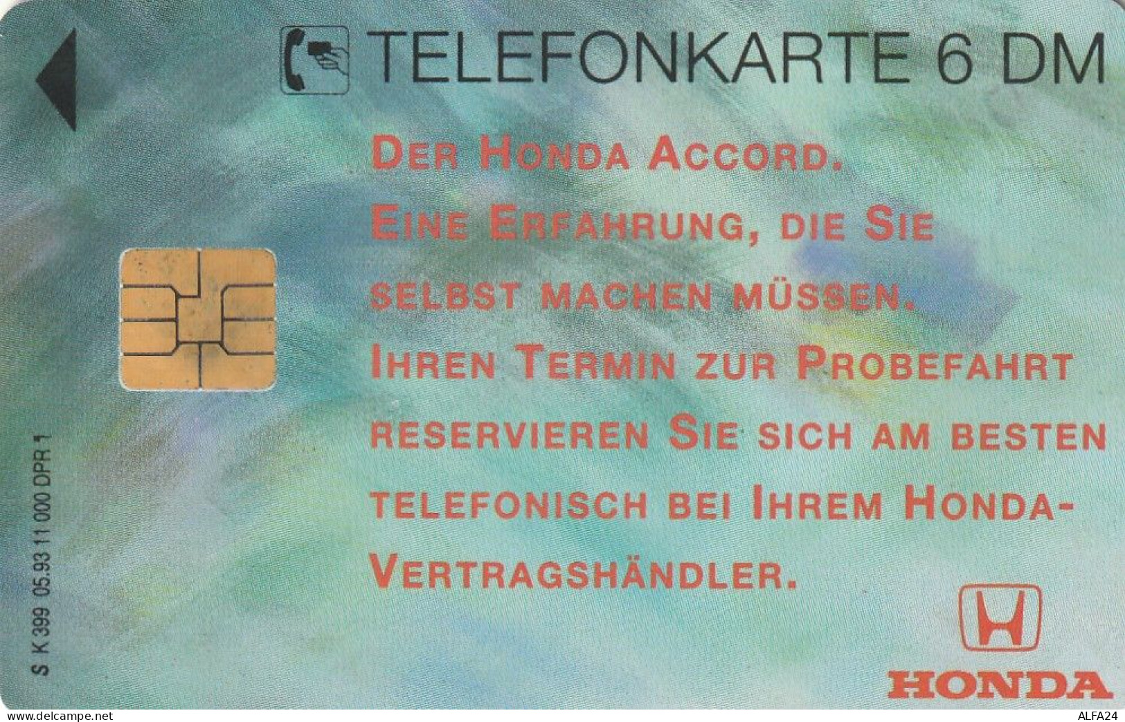 PHONE CARD GERMANIA SERIE K  TIR 11000 (E72.36.3 - K-Reeksen : Reeks Klanten