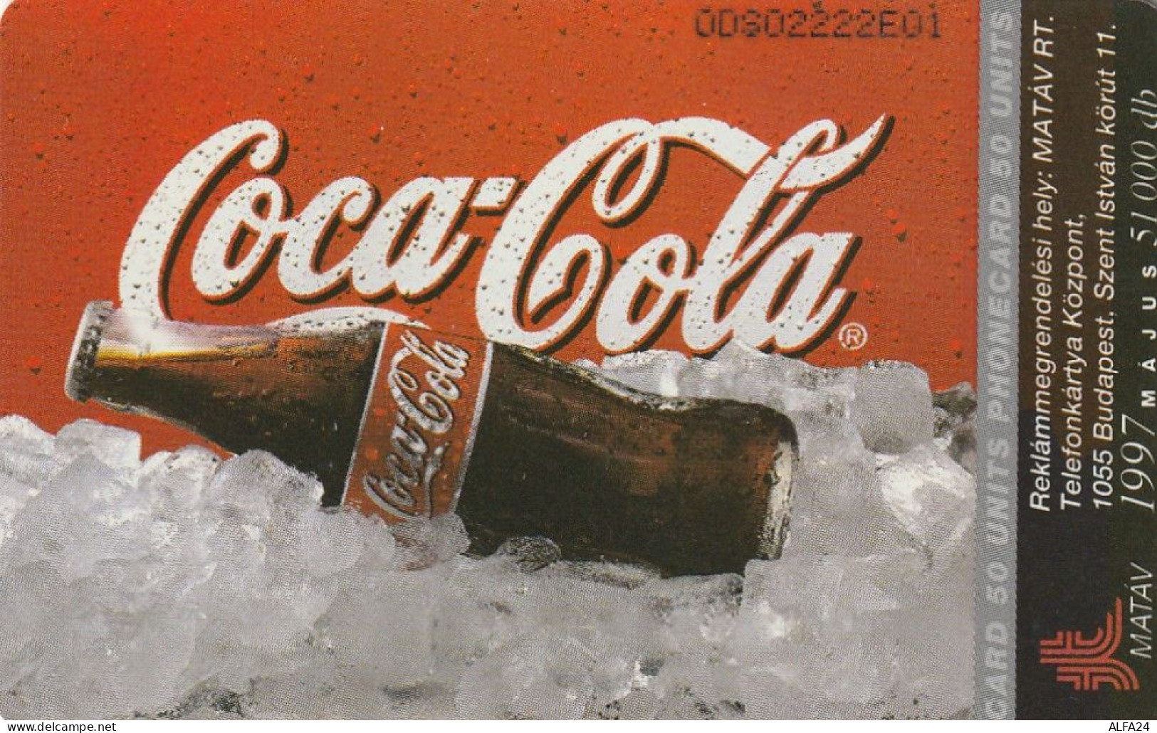 PHONE CARD UNGHERIA COCA COLA (E68.50.4 - Hongrie