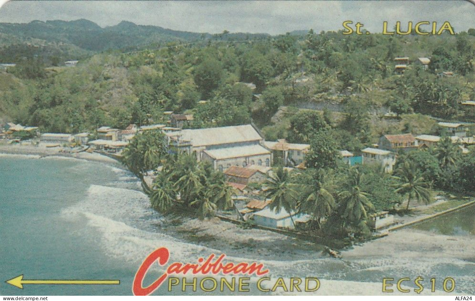 PHONE CARD ST LUCIA  (E64.8.5 - St. Lucia