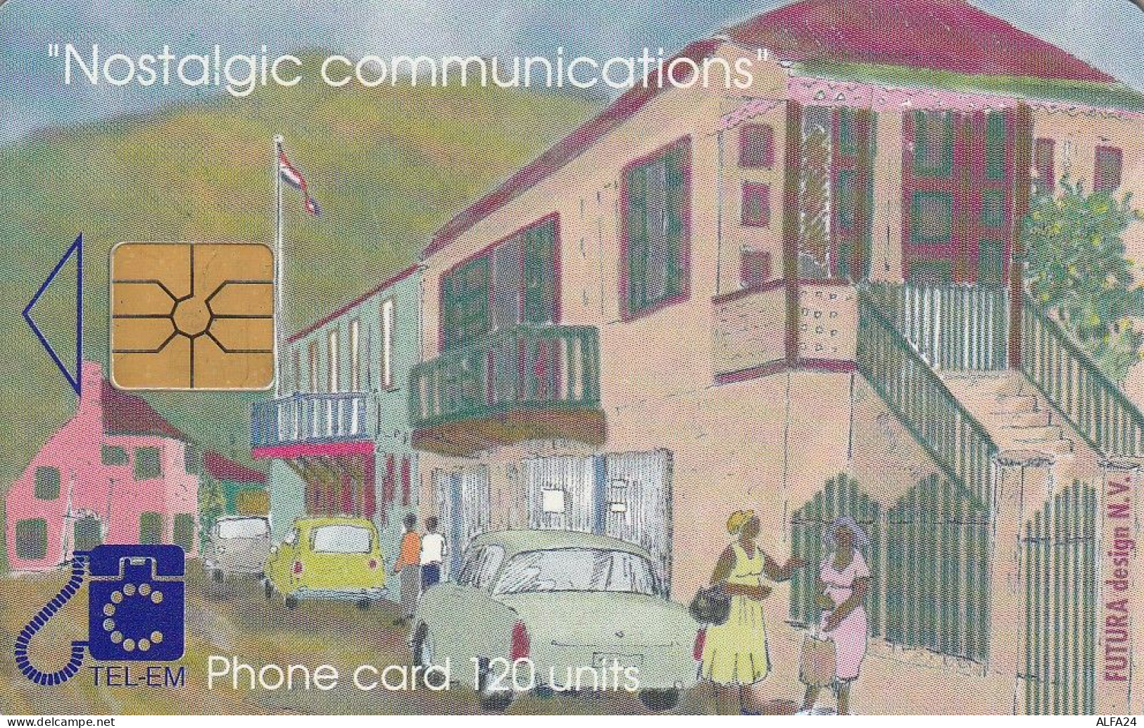 PHONE CARD ANTILLE OLANDESI  (E63.68.1 - Antilles (Netherlands)